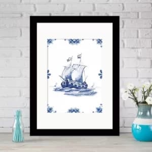 SC13143 Multicolor Decorative Framed MDF Painting