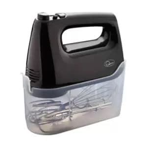Quest 35669 400W 6 Speed Hand Mixer With Storage Case - Black