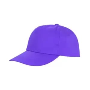 Result Unisex Core Houston 5 Panel Printers Baseball Cap (One Size) (Purple)