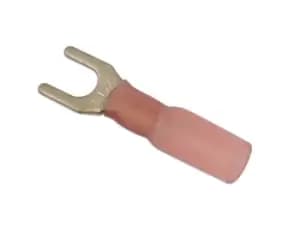 Heatshrink Fork 4.0mm Red Pk 25 Connect 30163