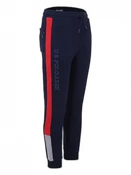 U.S. Polo Assn. Boys Panel Jogger - Navy, Size 10-11 Years