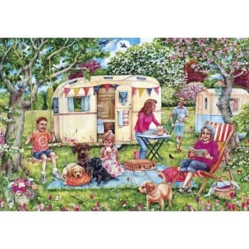 Caravan Escape XXL Jigsaw Puzzle - 250 Pieces