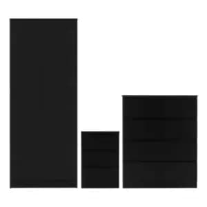 Seconique Malvern Trio Set - Black