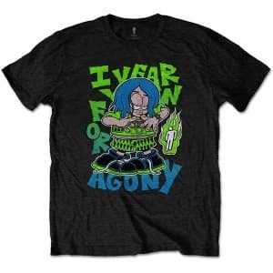 Billie Eilish - Agony Unisex Large T-Shirt - Black