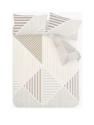 Catherine Lansfield Blok Geometric Double Duvet Cover