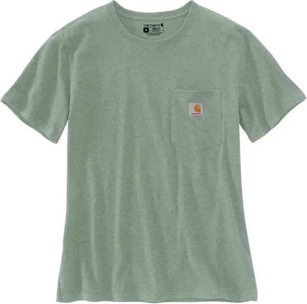 Carhartt Workwear Pocket, t-shirt women , color: Dark Green (Ga0) , size: XL