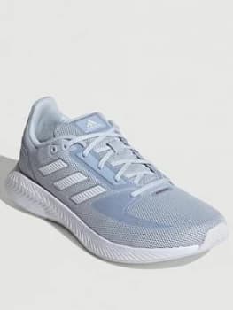 adidas Runfalcon 2.0 - Blue/White, Size 3.5, Women