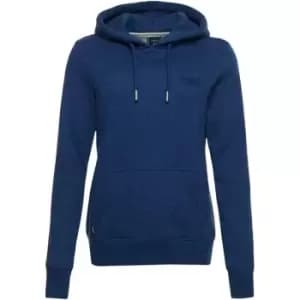 Superdry Logo Hoodie - Blue