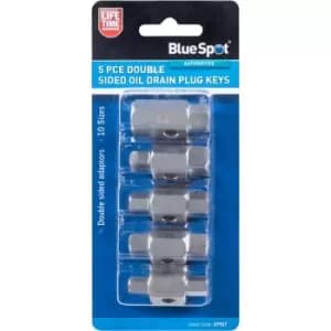 5 Piece Double Drain Plug Keys