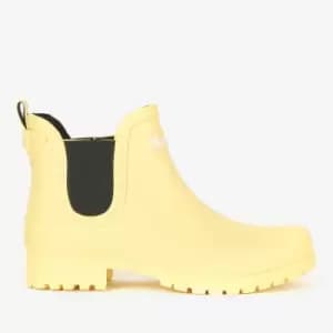 Barbour Wilton Logo-Patched Rubber Chelsea Boots - UK 3