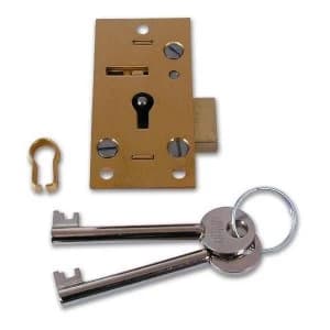Union 4146 4 Lever Straight Cupboard Lock