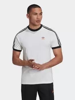 adidas Originals Germany Nations Tee, White/Black, Size XS, Men