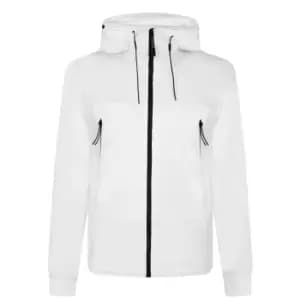 CP COMPANY Softshell Goggle Hooded Jacket - White