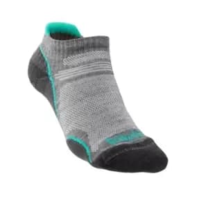 Bridgedale HIKE Ultralight T2 Merino Performance Low Womens - Large Mid Grey / Surf