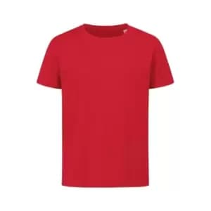 Stedman Childrens/Kids Sports Active T-Shirt (S) (Crimson)