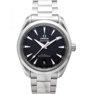 Seamaster Aqua Terra 150M Co-Axial Master Chronometer 38mm Automatic Black Dial Steel Mens Watch