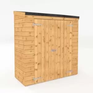 Mercia 6' x 2' 6'' Shiplap Pent Storage