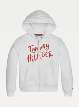 TOMMY HILFIGER Sweatshirt White Cotone - Cotton