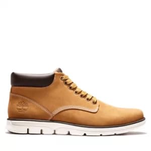 Timberland Bradstreet Ultra Mid Chukka For Men In Yellow, Size 6
