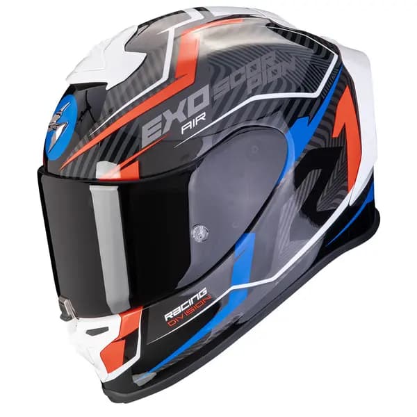 Scorpion EXO-R1 Evo Air Coup Black Red Blue Full Face Helmet Size S