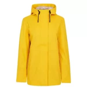 Hunter Rubberised Mac Jacket Womens - Yellow