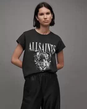 AllSaints Trinity Anna Crew Neck Short Sleeve T-Shirt