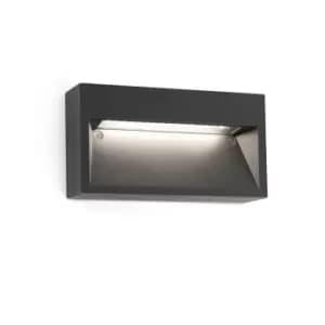 Path LED Outdoor Wall Light Dark Grey IP44