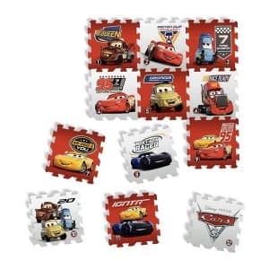 Disney Cars 3 Team Floor Mat Puzzle with 12 Pieces