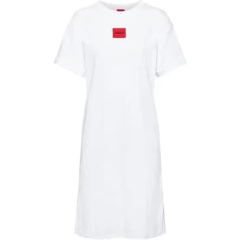 Hugo Boss Red Label T-Shirt Dress White Size L Women