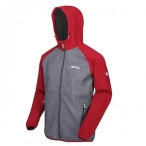 Regatta Arec II Softshell Jacket - DelhiRed/Ash