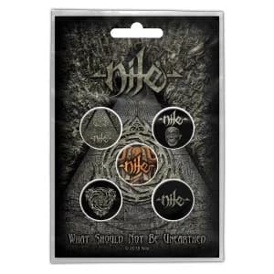 Nile - What Should Not Be Unearthed Button Badge Pack