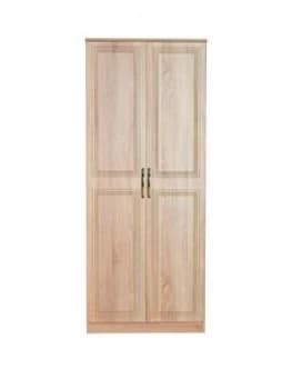 Almeria 49 x 75cm Walnut Effect Mirror