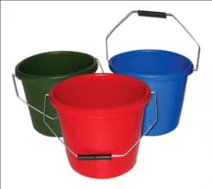 Stadium 5L Calf Feeding Farm Agriculture Bucket Container Storage - Blue