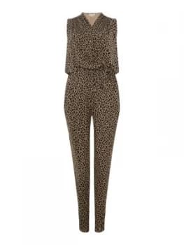 Michael Kors Leopard jumpsuit Camel