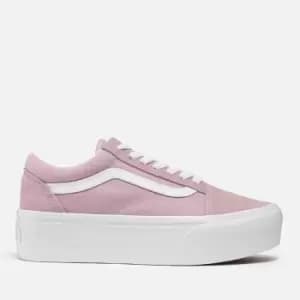 Vans Old Skool Stackform Suede and Canvas Trainers - 4