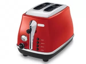 DeLonghi Icona Capitals CTOC2103.R 2 Slice Toaster