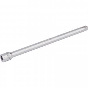 Draper 1/4" Drive Polished Chrome Socket Extension Bar 1/4" 150mm