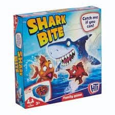 HTI Shark Bite Fishing Game Card, Plastic