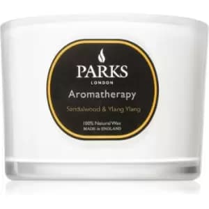 Parks London Aromatherapy Sandalwood & Ylang Ylang Scented Candle 80g