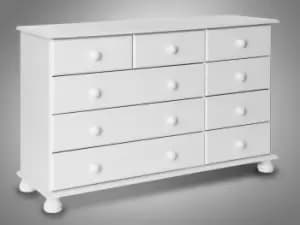 Furniture To Go Copenhagen White 234 Chest of Drawers Flat Packed