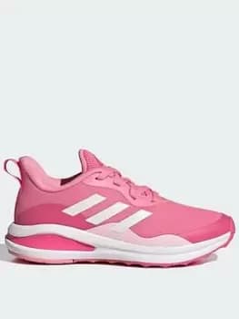 adidas Kids Fortarun, Pink/White, Size 1