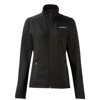 Donnay Pique Full Zip Jacket Ladies - Black