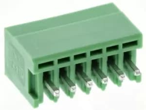 Phoenix Contact Mcv 0,5/ 6-G-2,5 Terminal Block, Header, 6Pos, Th