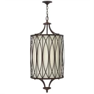 4 Light Ceiling Pendant Victorian Bronze, E14