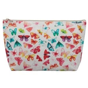 Butterfly Large PVC Wash Bag