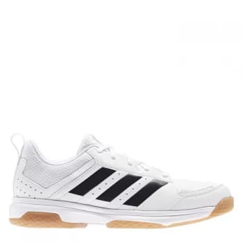 adidas Ligra 7 mens Squash Shoes - White/Black