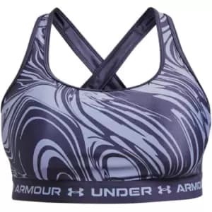 Under Armour Crossback Mid Sports Bra Womens - Grey