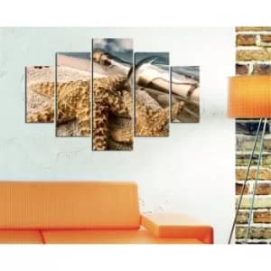 ST164 Multicolor Decorative MDF Painting (5 Pieces)