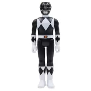 Power Rangers Black Ranger Reaction Figure