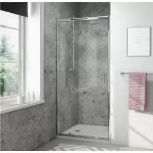 800mm Pivot Shower Door- Lyra